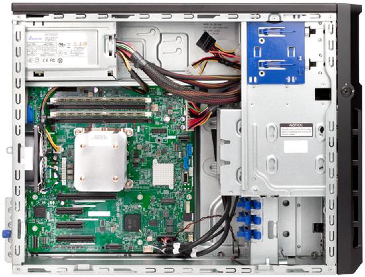 Alt view image 3 of 4 - HPE ProLiant ML30 G9 Tower 4LFF HP SATA 460W RPS Perf Server Intel Xeon E3 v6 8GB P03706-S01