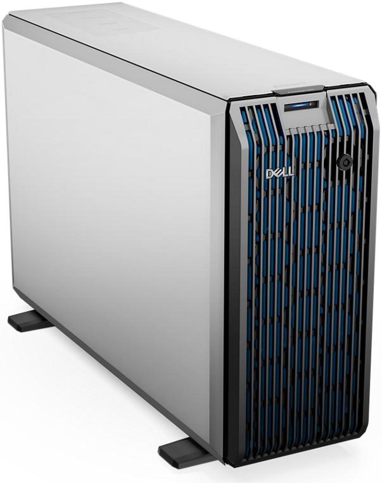 Alt view image 2 of 4 - Dell EMC PowerEdge T350 4.5U Tower Server - 1 x Intel Xeon E-2334 3.40 GHz - 8 GB RAM - 480 GB SSD - Serial ATA, Serial Attached SCSI (SAS) Controller