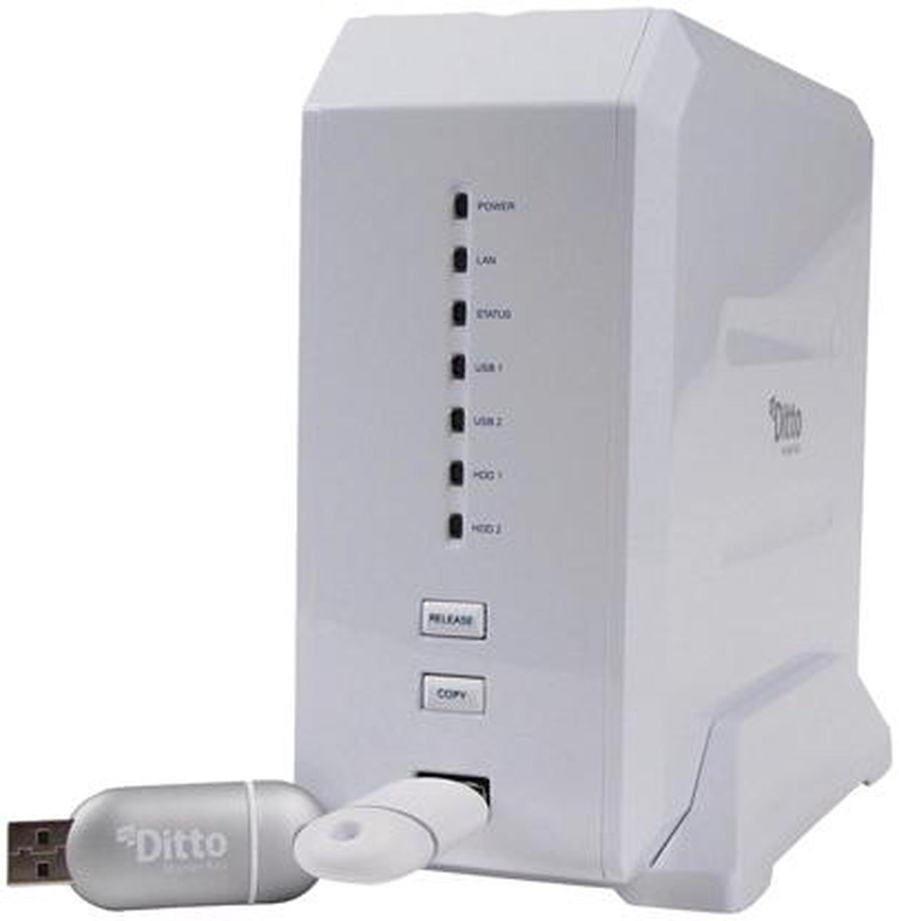 Main image of Dane-Elec myDitto 2TB 2-Bay, 1 Drive System 1 x 2TB 3.5" SATA HD MD-H102T1E23S