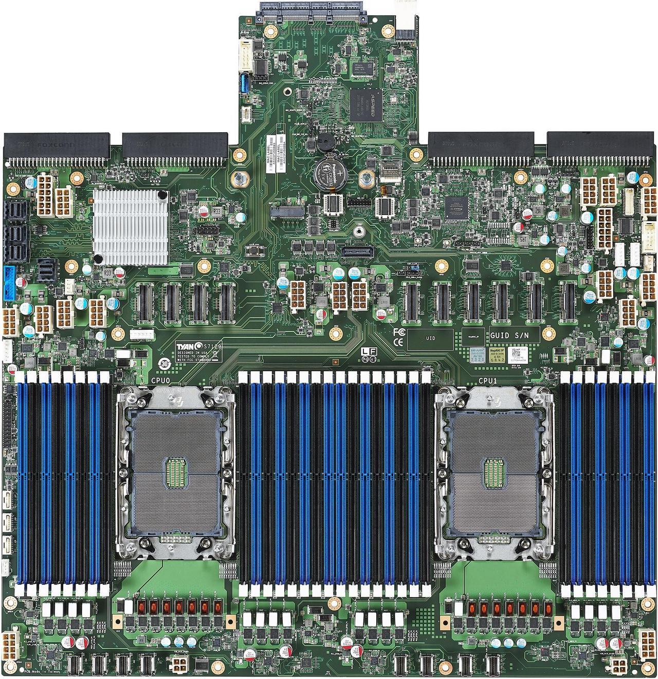 Alt view image 5 of 5 - Tyan 4U H100 GPU Server System, Dual Intel Xeon Platinum 8380 Processor, 40-Core/ 80 Threads, 256GB DDR4 Memory, 8 x NVIDIA H100 80GB Deep Learning PCie GPU.