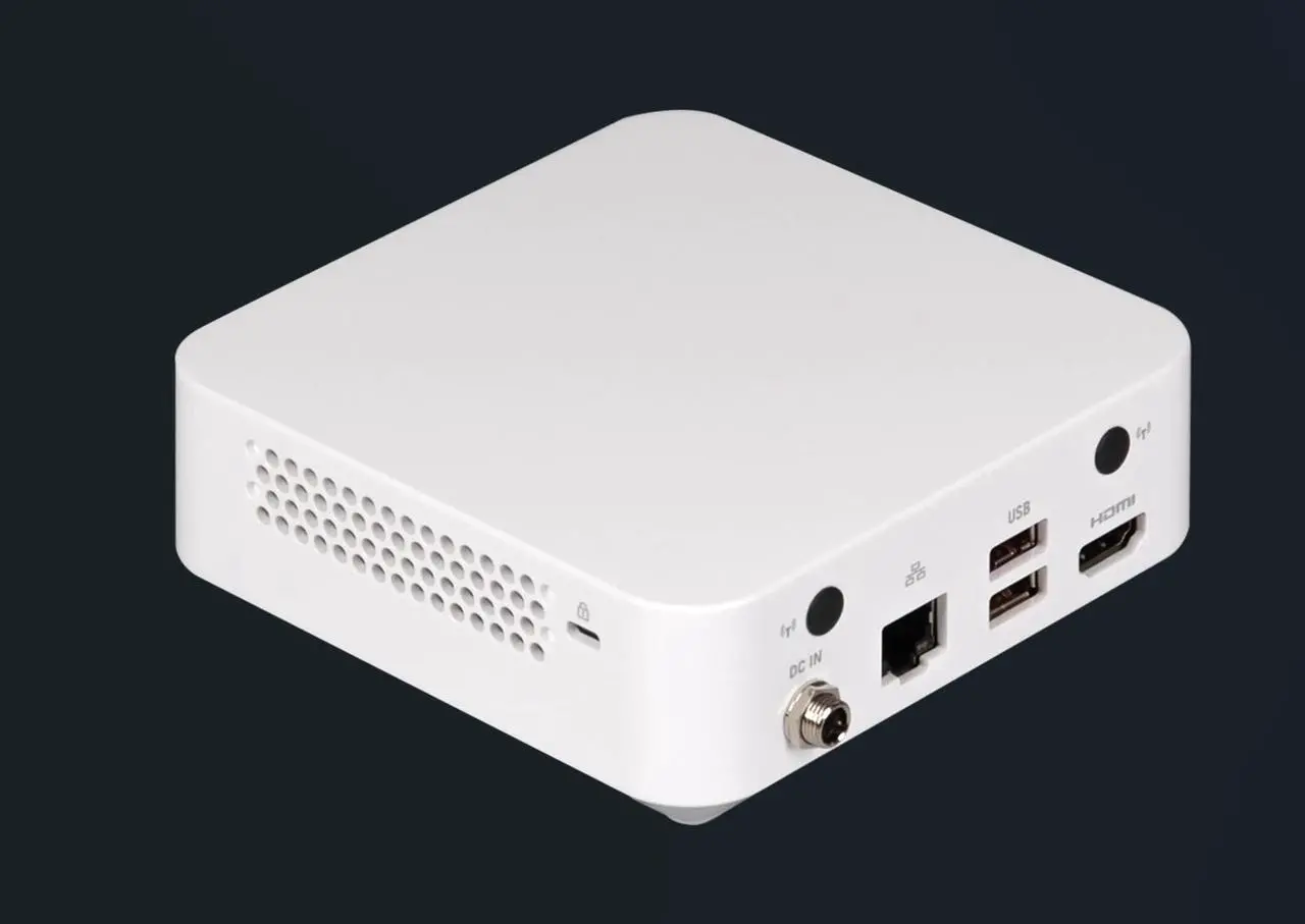 Main image of GIGABYTE QBiX Jetson Series (NVIDIA Jetson Systems), AI system with NVIDIA® Jetson Orin™ NX, up to 100 TOPS, 16GB 128-bit LPDDR5 DRAM