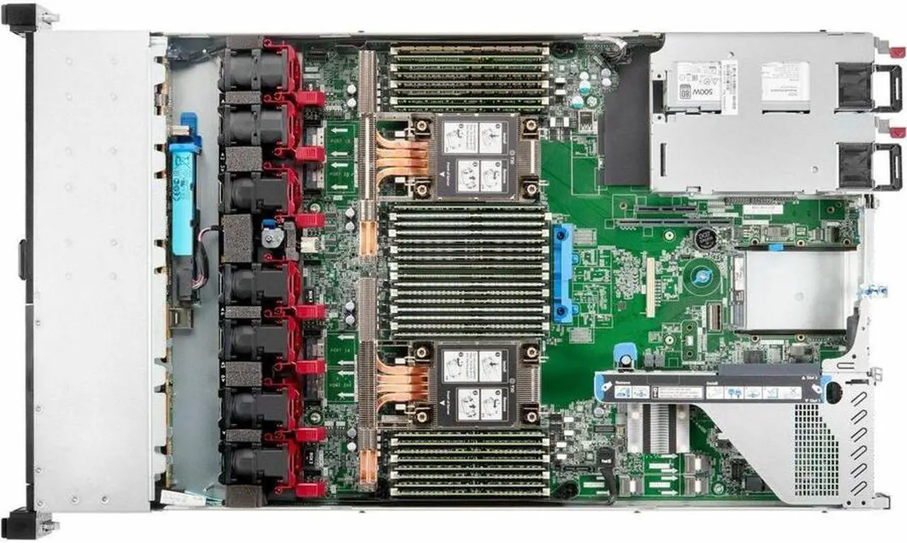 Alt view image 3 of 3 - HPE ProLiant DL360 G10 Plus 1U Rack Server - 1x Intel Xeon Silver 4310 2.10 GHz - 32 GB RAM - 960 GB SSD (2 x 480GB) SSD Configuration - 12Gb/s SAS Controller - Intel C621A Chip  P69299-005