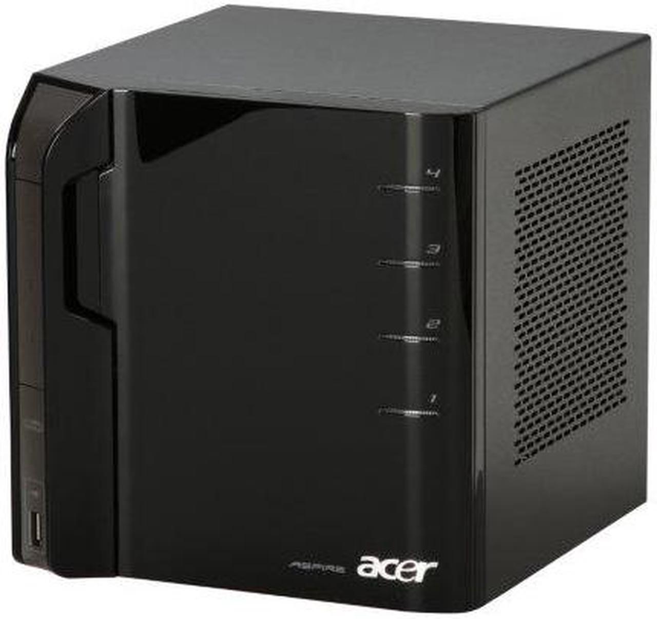 Main image of acer Aspire Easystore Tower Intel Atom Processor 230 1.6Ghz 2GB 1TB System OS : Microsoft Windows Home Server  Network Client OS : Windows Vista / Windows XP AH340-UA230N