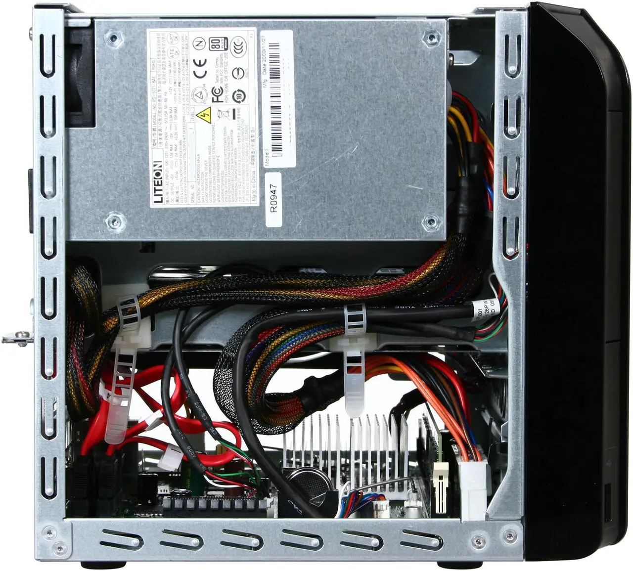 Alt view image 5 of 8 - acer Aspire Easystore AH340-U2T1H, Windows Home Server w/ Intel Atom 1.6Ghz 2GB DDR2 2TB installed (3 open Bay, Hot-Swappable)