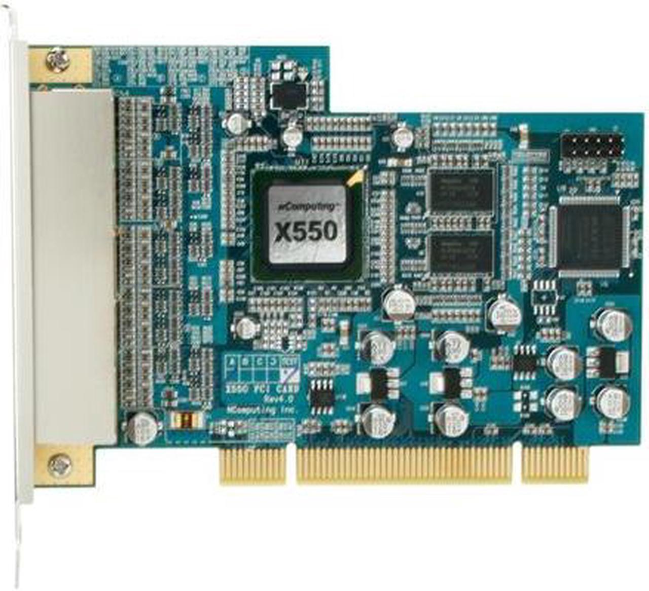 Alt view image 7 of 9 - NComputing X-Series Thin Client desktop virtualization kits Server System Windows and Linux
(refer to the support section of the NComputing website for the latest supported versions) X550