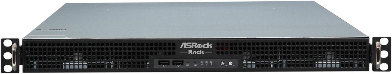 Alt view image 2 of 7 - ASRock Rack Server System Intel Avoton C2750 Octa Core 12 Bay 3.5" SATA HDD 1U12LW-C2750