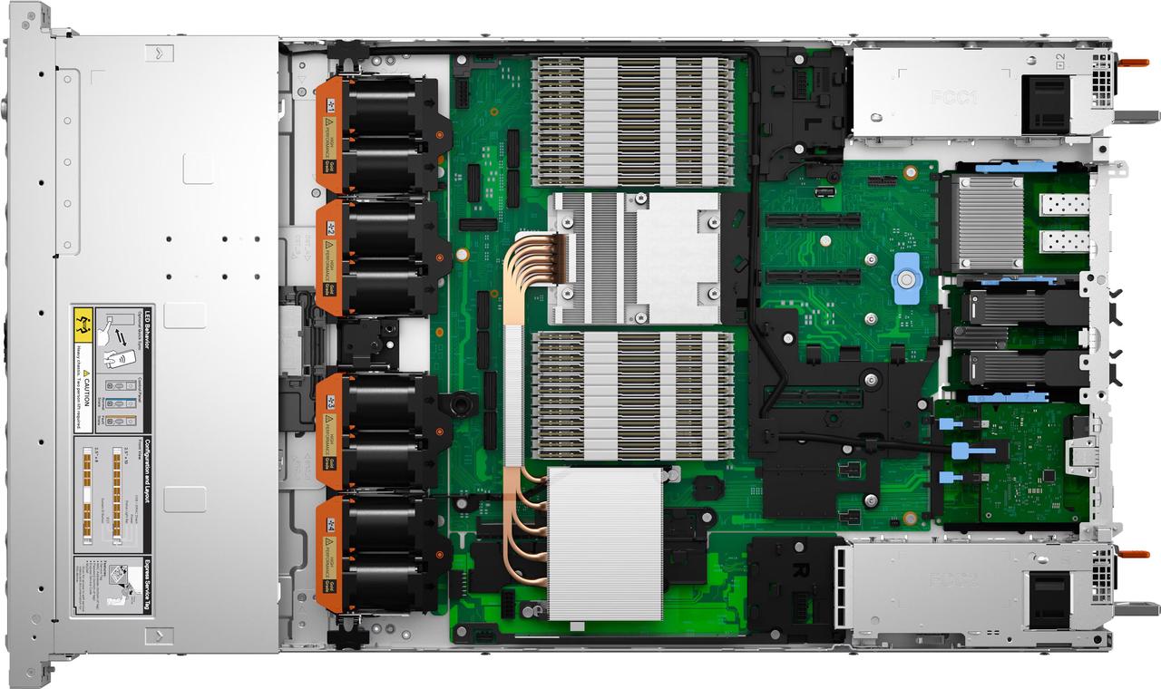 Alt view image 6 of 6 - DELL PowerEdge R6715 Rack Server Systems AMD EPYC 9005 Series DDR5