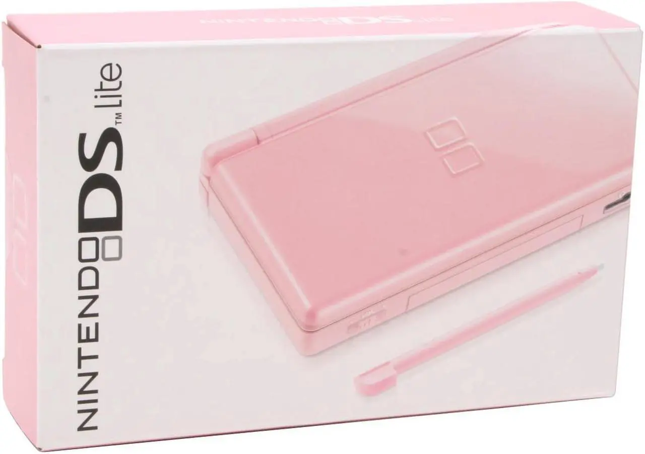 Alt view image 9 of 9 - Nintendo DS Lite Coral Pink