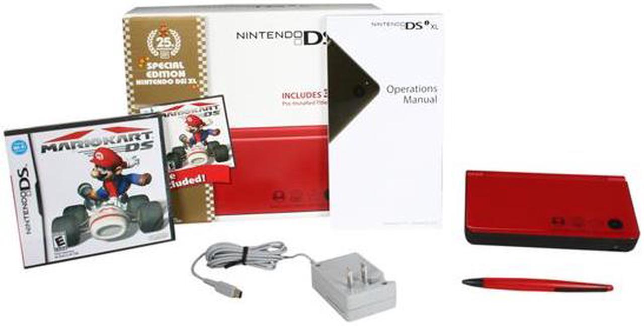 Alt view image 5 of 5 - Nintendo DSi XL Limited Edition Red Bundle