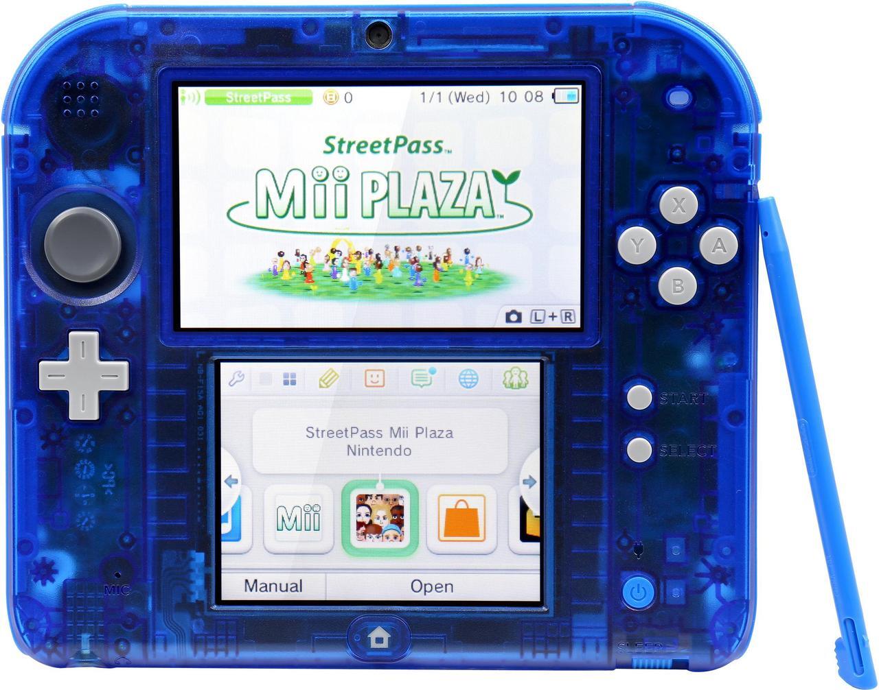 Main image of Nintendo Nintendo 2DS Crystal Blue
