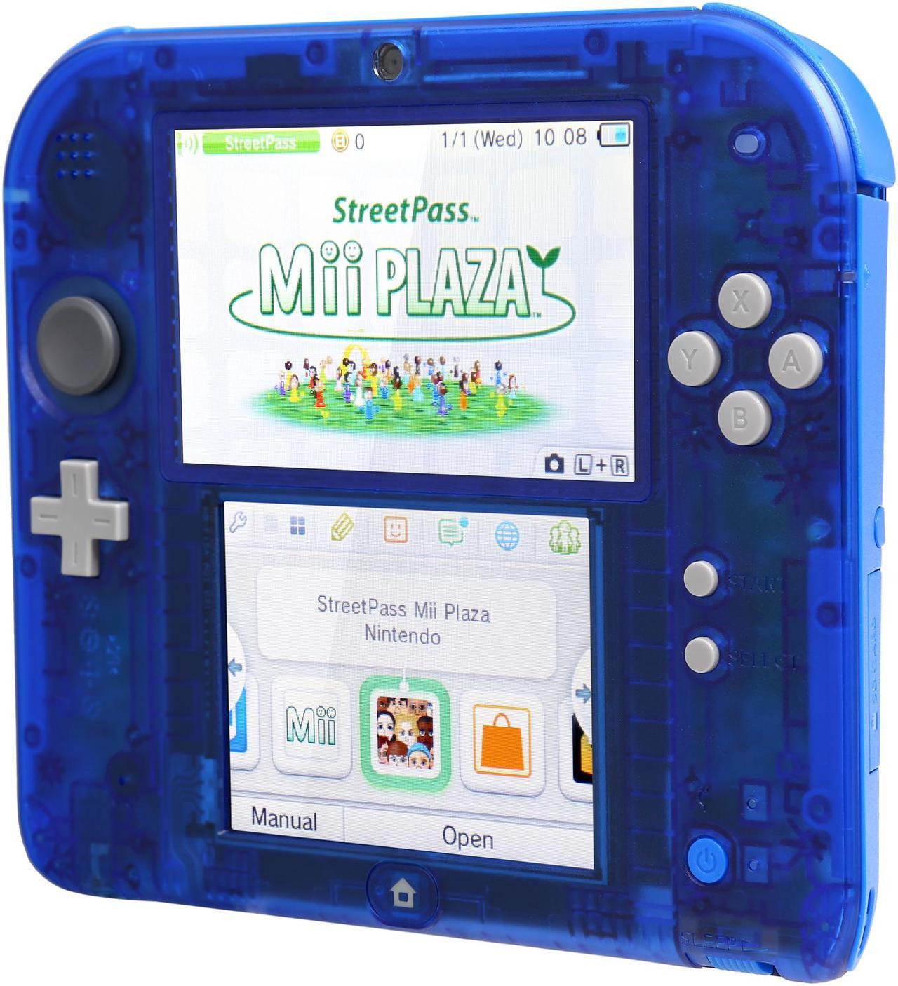 Alt view image 3 of 7 - Nintendo Nintendo 2DS Crystal Blue