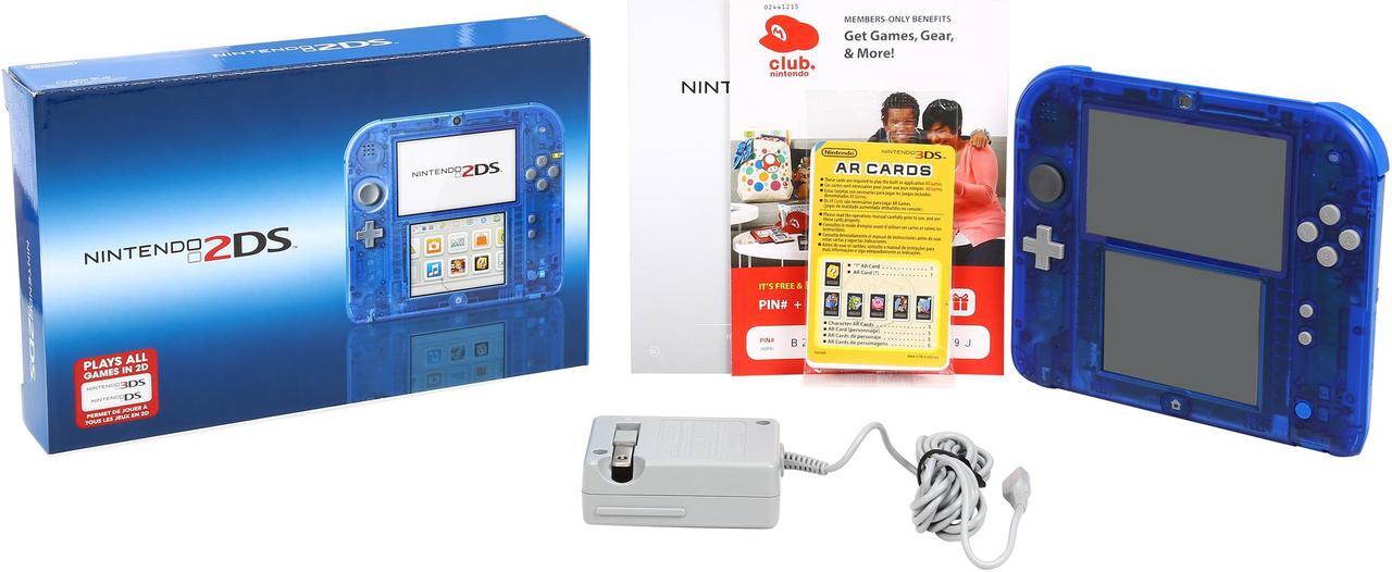 Alt view image 8 of 7 - Nintendo Nintendo 2DS Crystal Blue