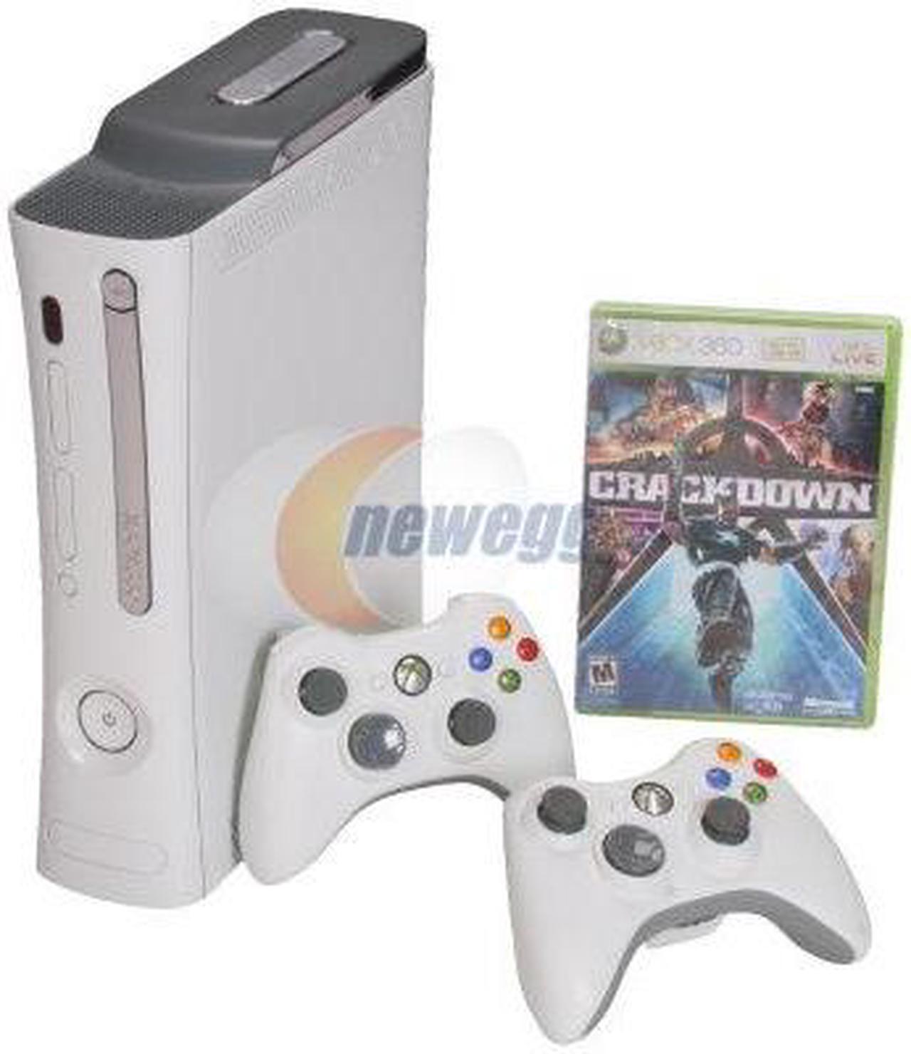 Main image of Microsoft Xbox 360 Premium 20 GB Hard drive White with free Crackdown game