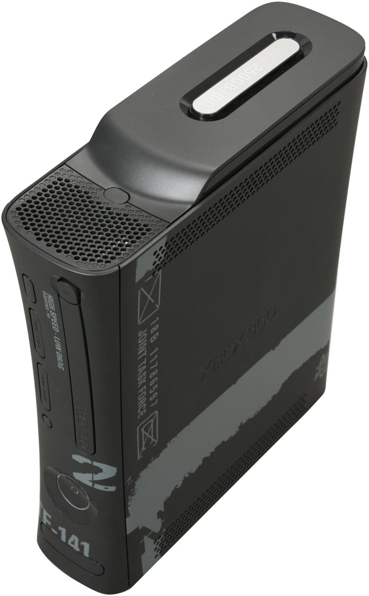 Alt view image 7 of 9 - Microsoft Xbox 360 Elite Call of Duty Modern Warfare 2 Limited Edition Bundle