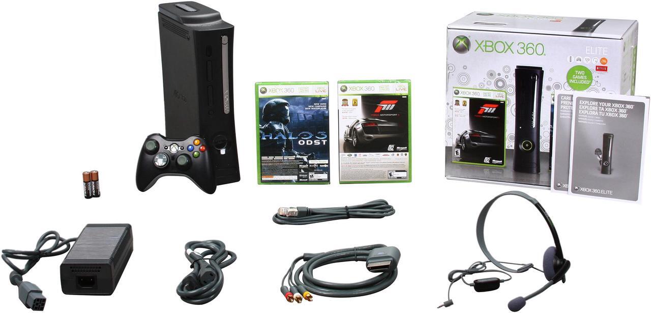 Alt view image 6 of 6 - Microsoft Xbox 360 Halo 3: ODST/Forza 3 Elite Bundle