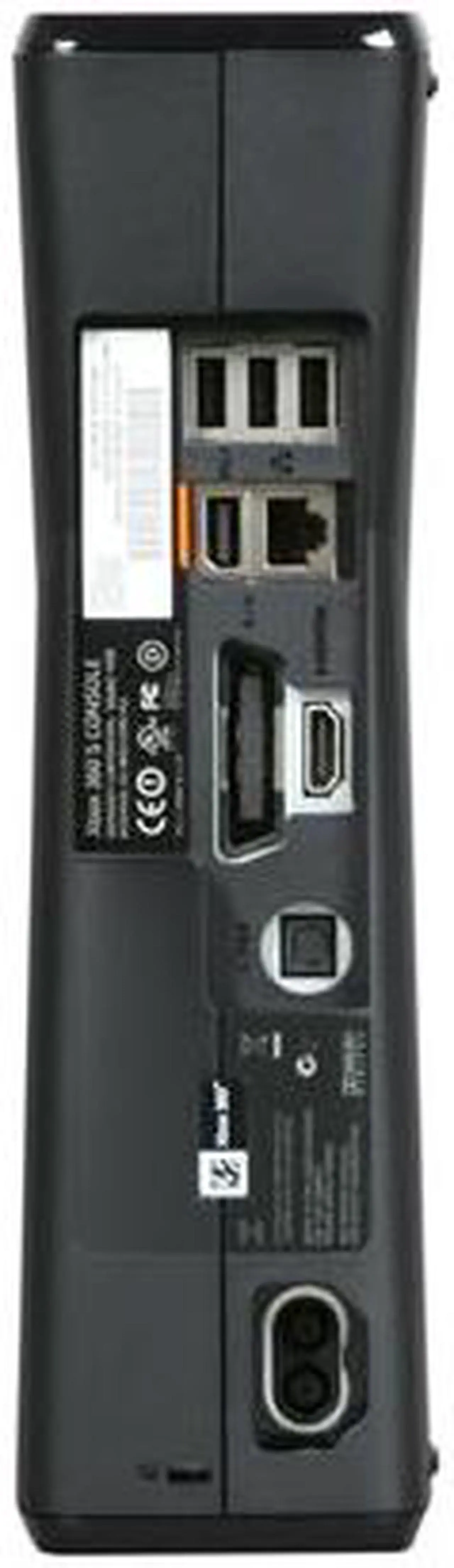 Alt view image 4 of 6 - Microsoft Xbox 360 4 GB Black