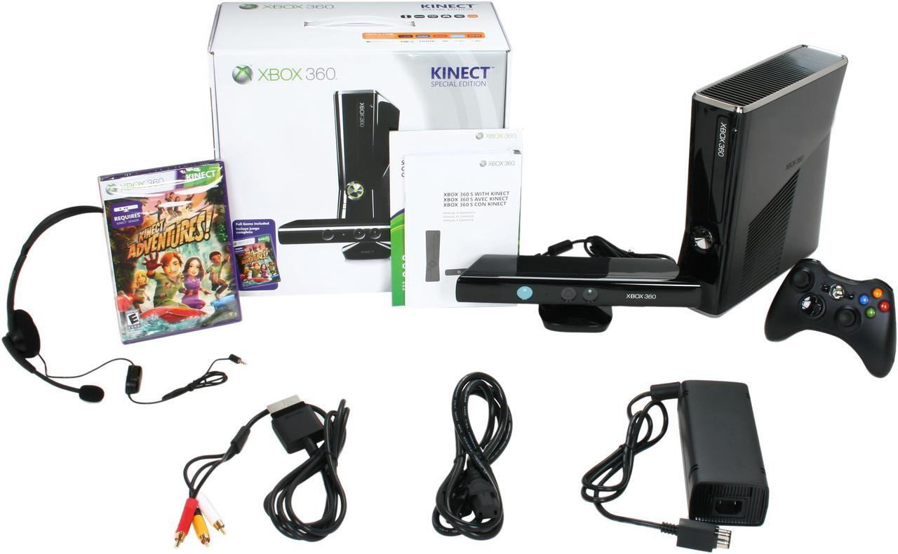 Alt view image 10 of 10 - Microsoft XBOX 360 250GB Kinect Bundle