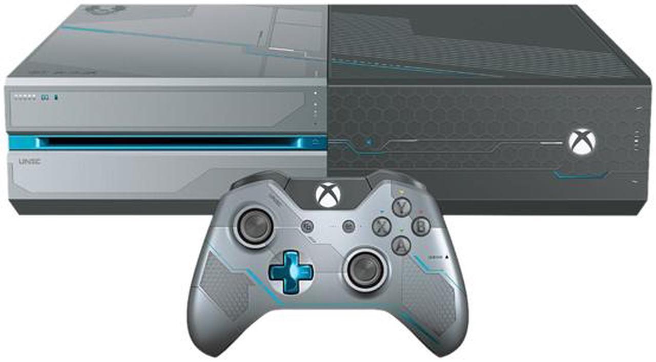 Alt view image 4 of 5 - Xbox One 1TB Halo 5: Guardians Limited Edition Console Bundle