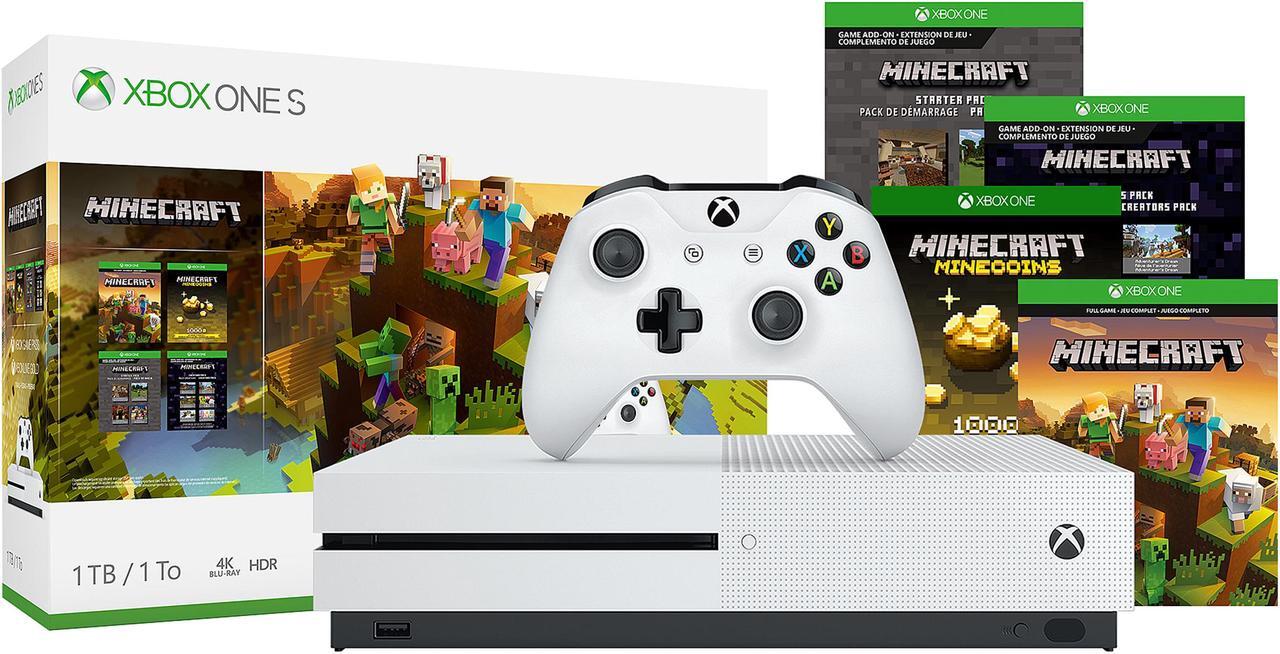 Main image of Xbox One S 1TB Console - Minecraft Creators Bundle