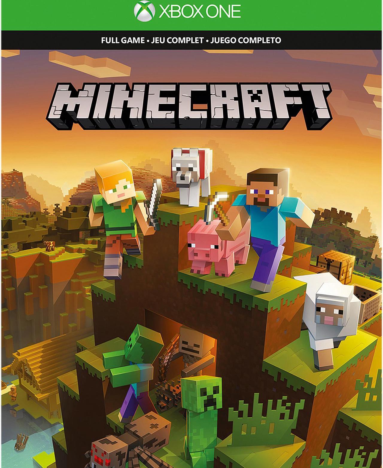 Alt view image 4 of 9 - Xbox One S 1TB Console - Minecraft Creators Bundle
