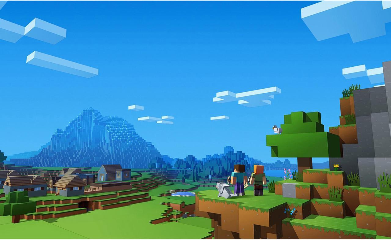 Alt view image 9 of 9 - Xbox One S 1TB Console - Minecraft Creators Bundle