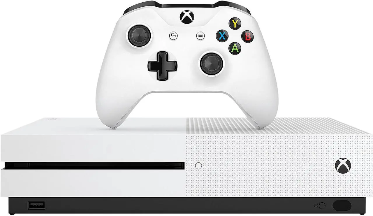 Alt view image 2 of 4 - Microsoft Xbox One S 1TB SW: Jedi Fallen Order Bundle White