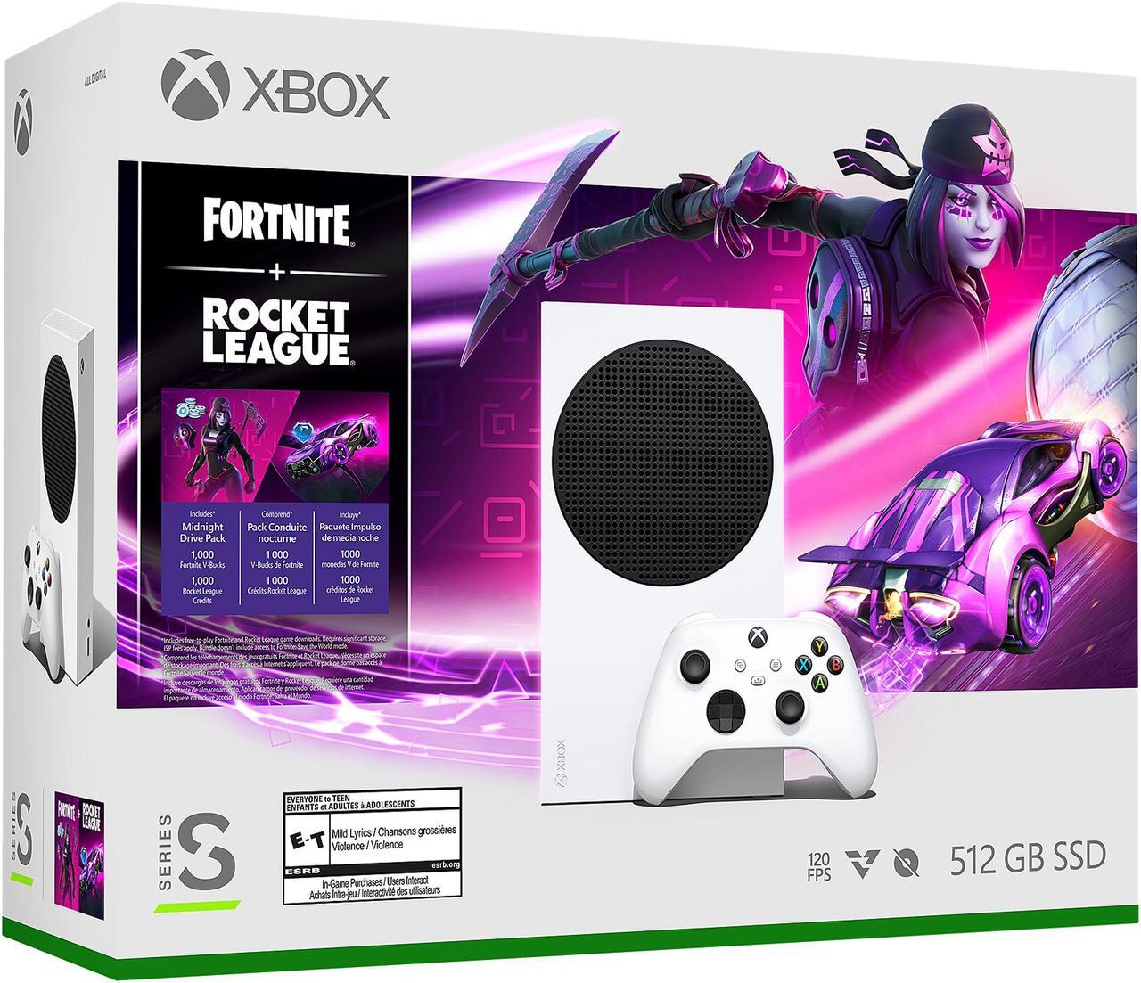 Alt view image 11 of 11 - Xbox Series S - Fortnite & Rocket League Bundle