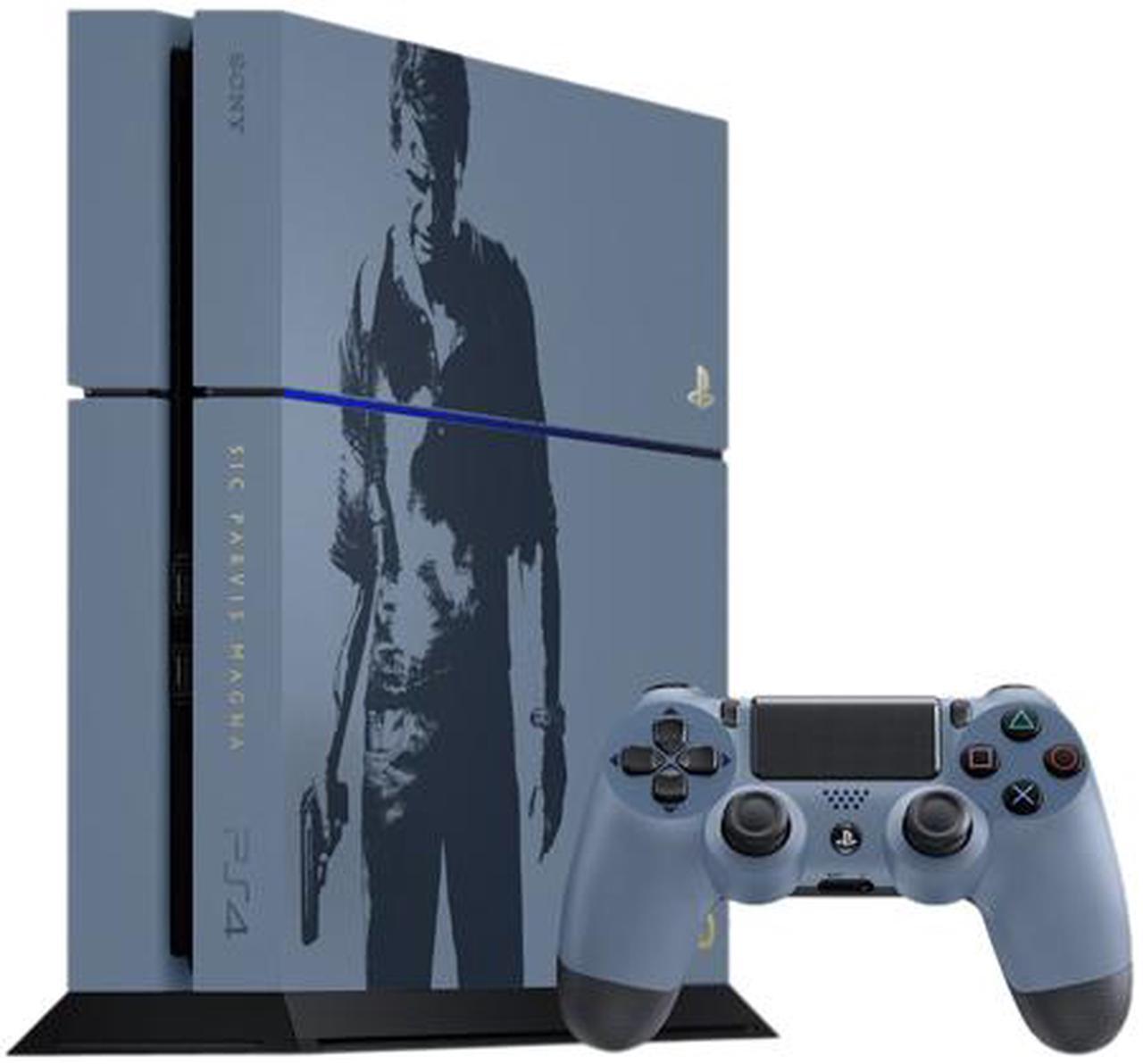 Alt view image 2 of 6 - PlayStation 4 Console - Uncharted 4 Limited Edition 500GB Bundle