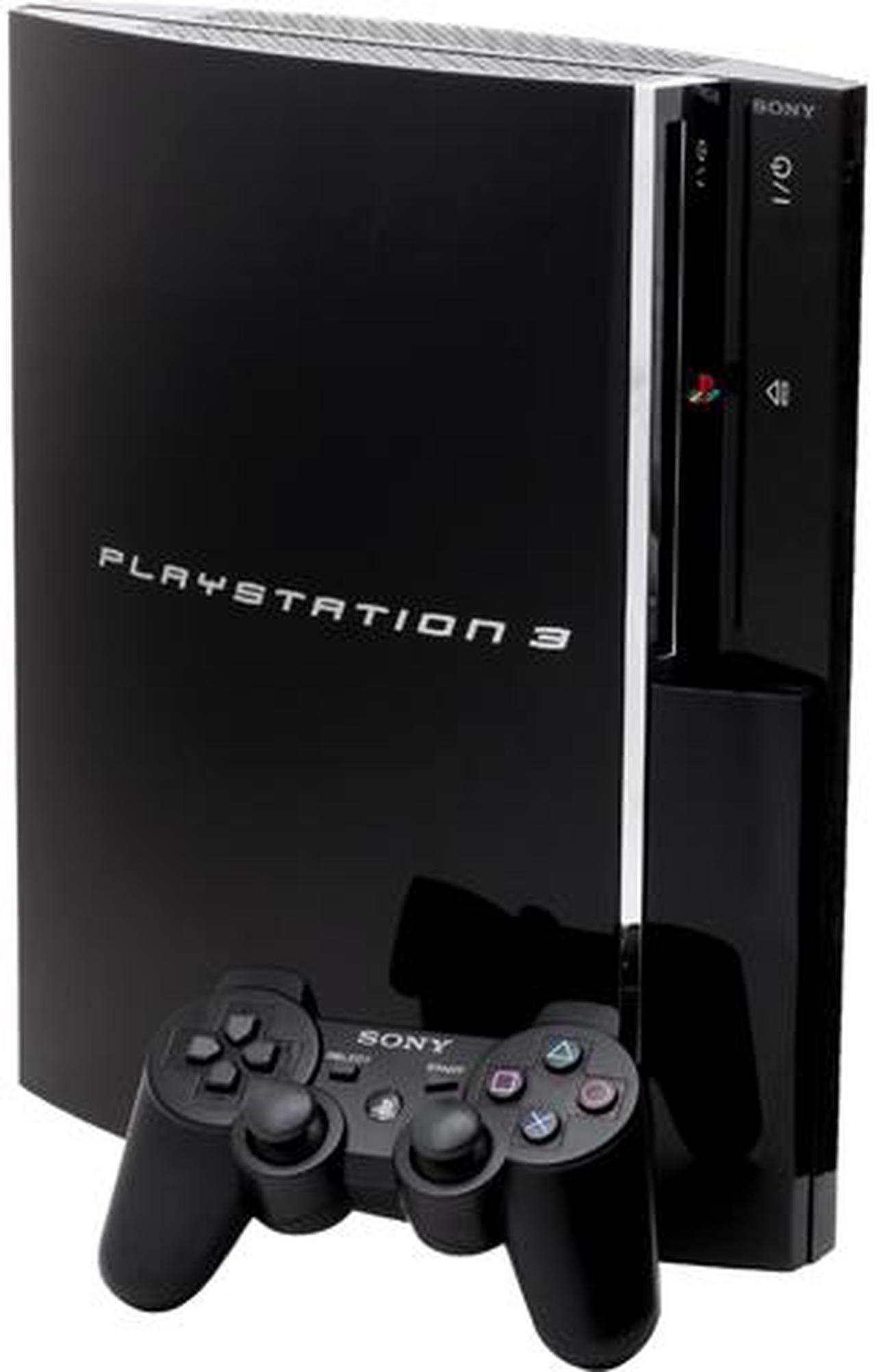 Main image of PlayStation 3 CECHP01 120GB Hard Drive Front 2x USB 2.0 WIFI DualShock3 PS3