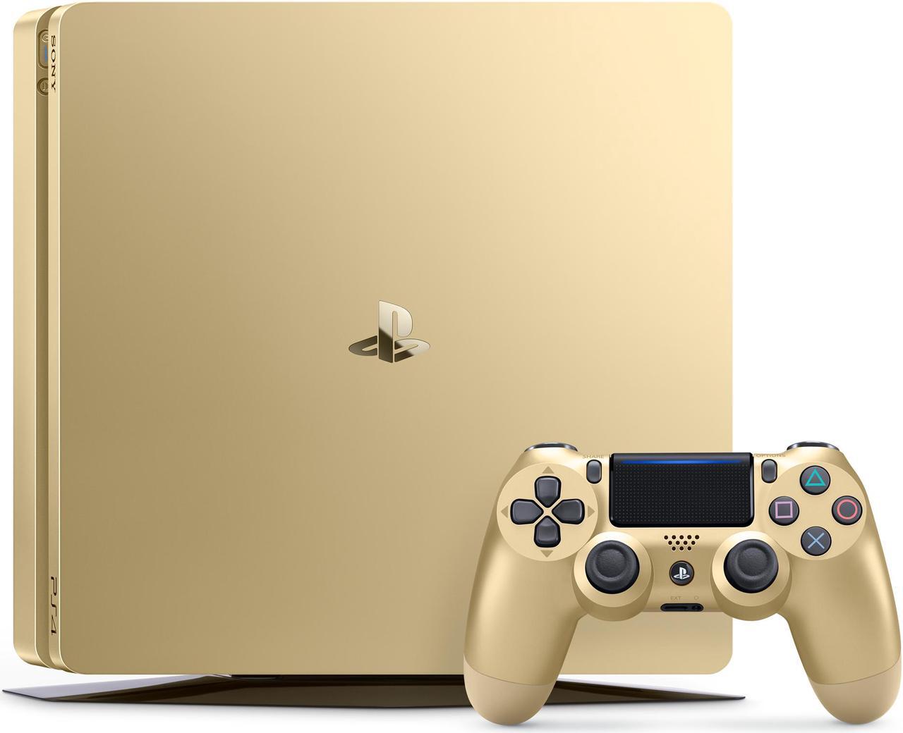 Alt view image 2 of 4 - PlayStation 4 Slim 1TB Console (Gold)