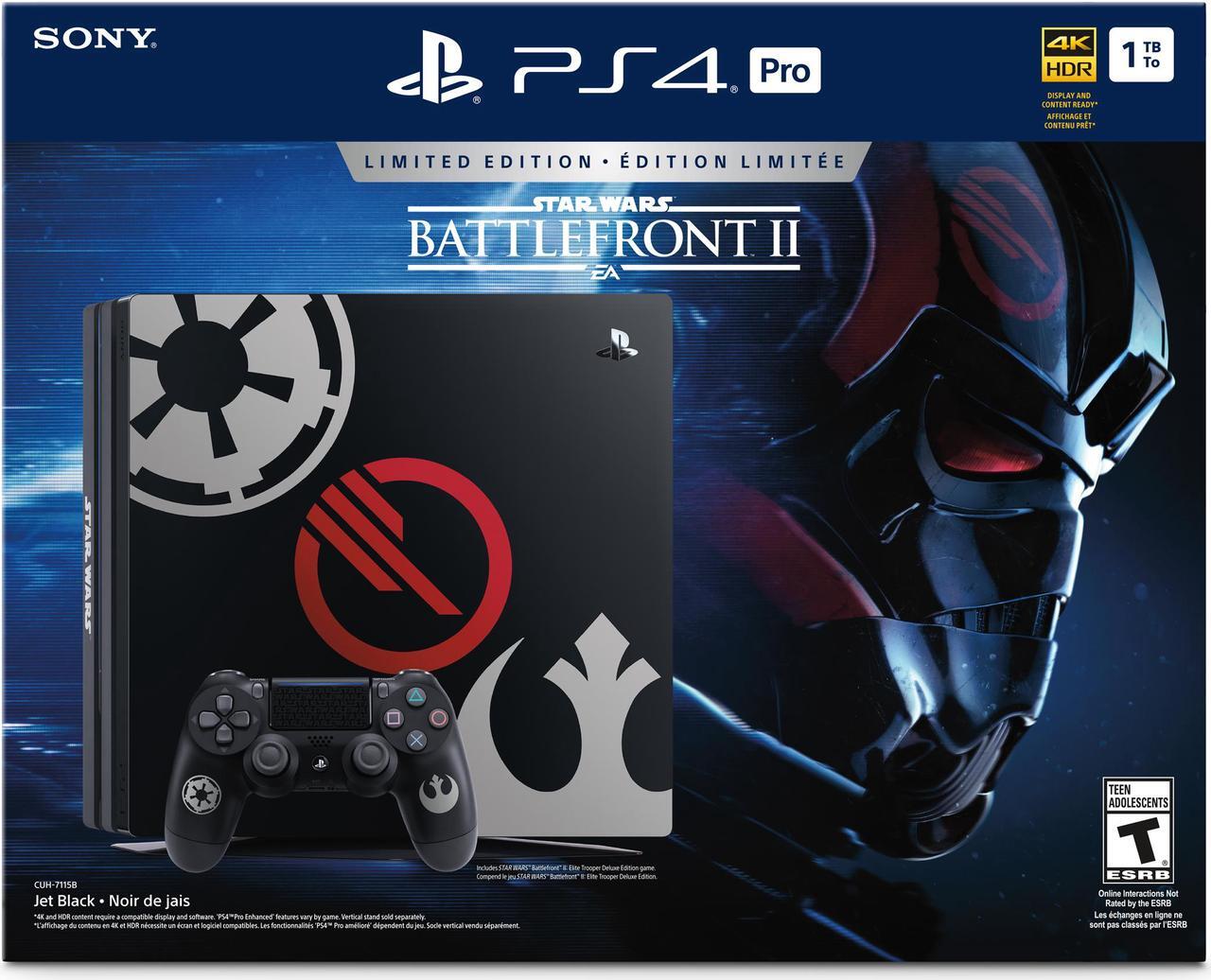 Main image of PlayStation 4 Pro 1TB Limited Edition - Star Wars Battlefront II Bundle