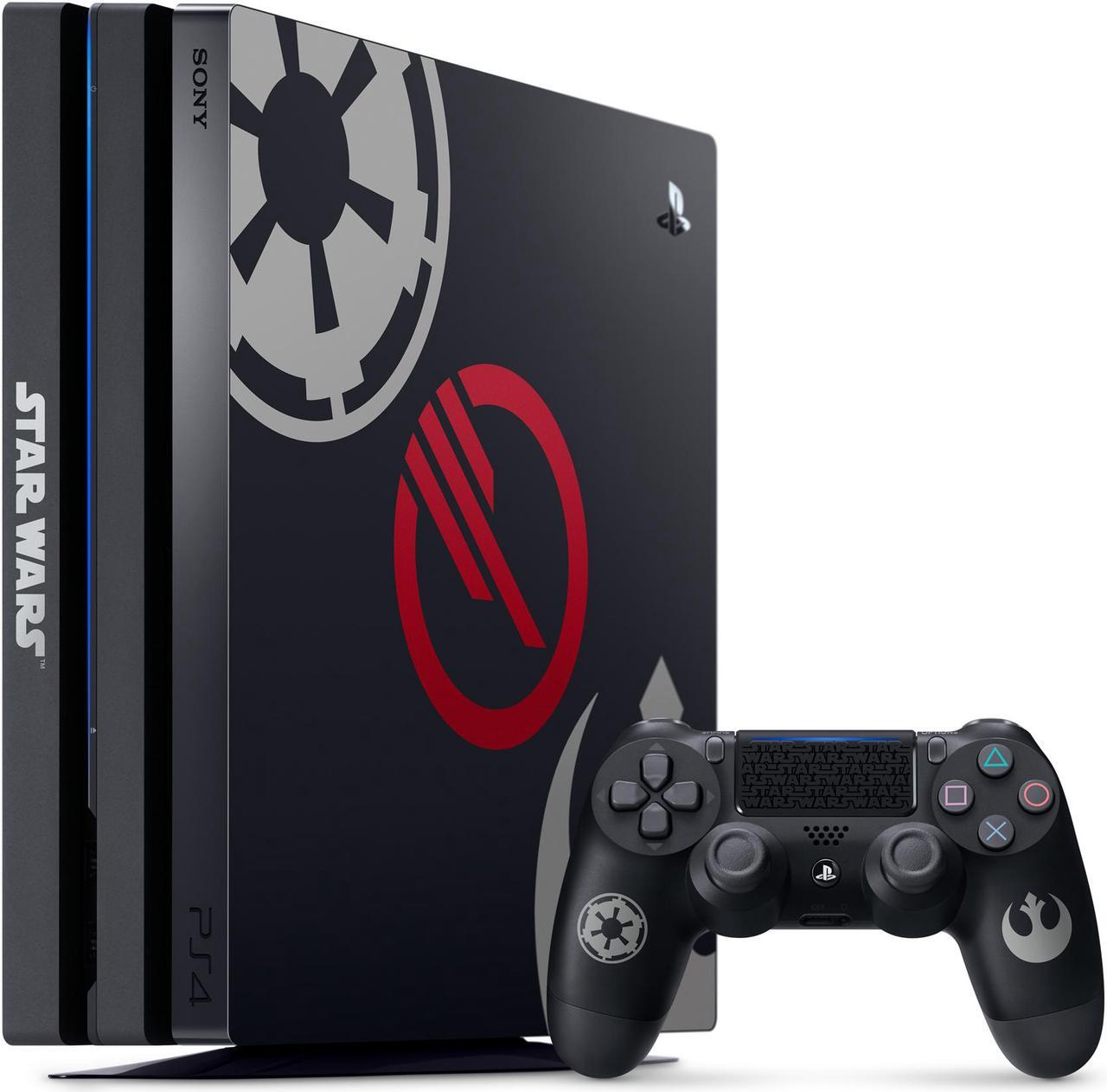 Alt view image 2 of 6 - PlayStation 4 Pro 1TB Limited Edition - Star Wars Battlefront II Bundle