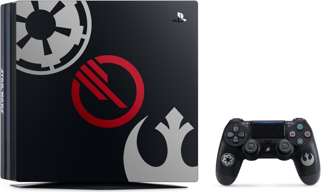 Alt view image 4 of 6 - PlayStation 4 Pro 1TB Limited Edition - Star Wars Battlefront II Bundle