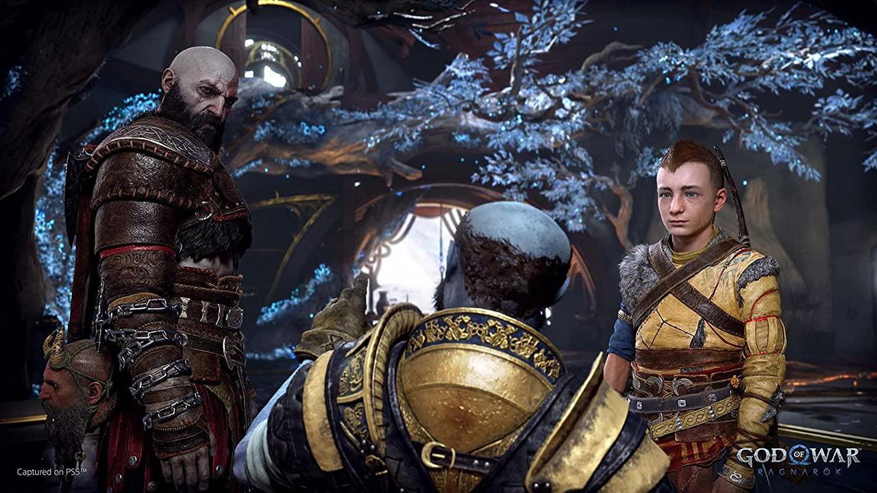Alt view image 14 of 15 - PlayStation 5 Console – God of War™ Ragnarök Bundle