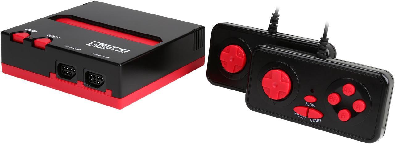 Main image of Retro-Bit Original NES Console 8 Bit Top Loader Black/Red Retro Entertainment System