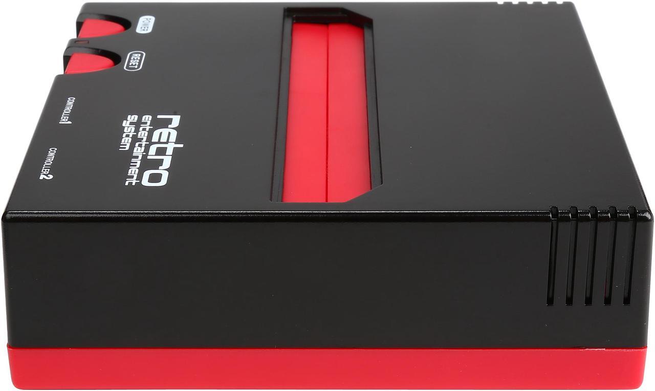 Alt view image 5 of 10 - Retro-Bit Original NES Console 8 Bit Top Loader Black/Red Retro Entertainment System