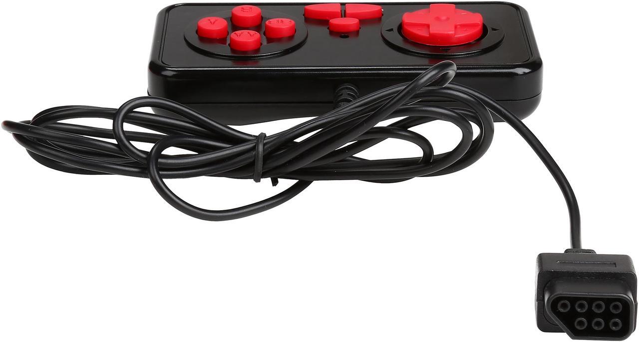 Alt view image 9 of 10 - Retro-Bit Original NES Console 8 Bit Top Loader Black/Red Retro Entertainment System