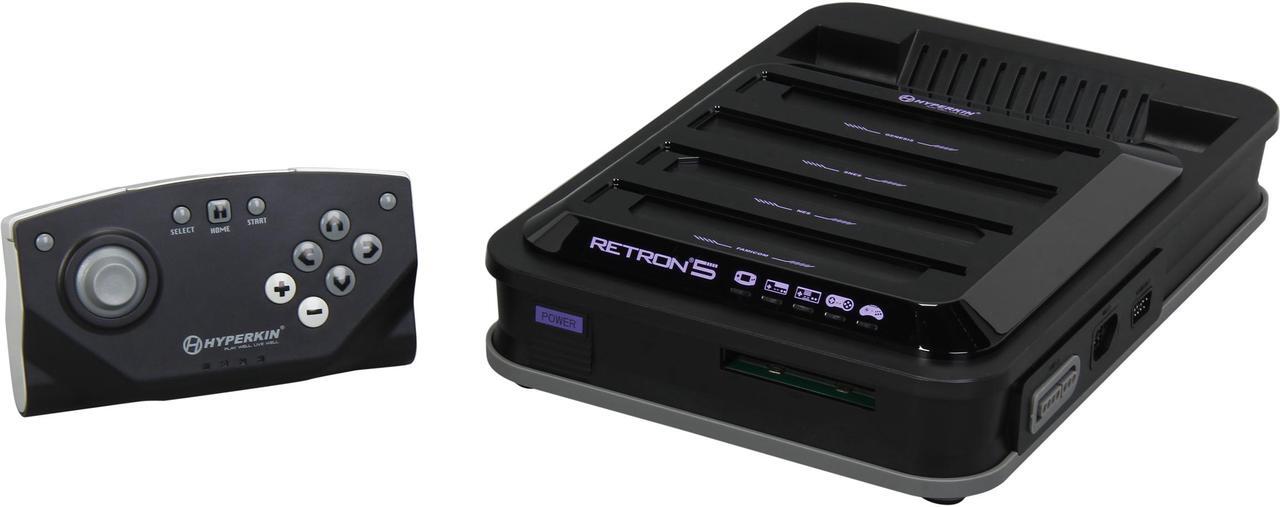 Alt view image 2 of 12 - Hyperkin RetroN 5 Gaming Console - (Black)