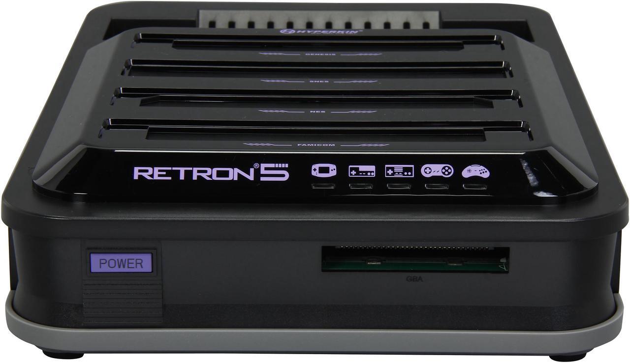 Alt view image 3 of 12 - Hyperkin RetroN 5 Gaming Console - (Black)