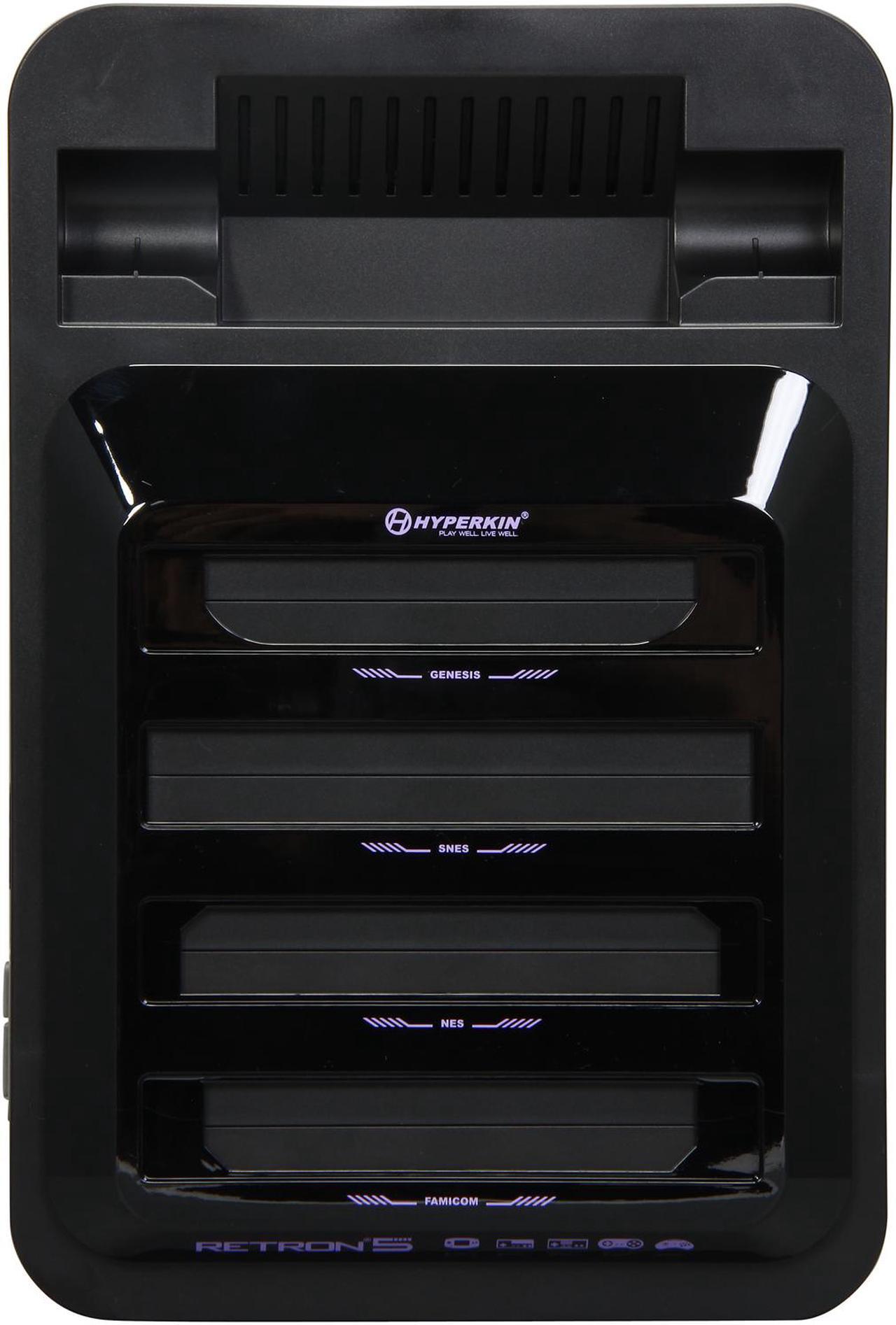 Alt view image 7 of 12 - Hyperkin RetroN 5 Gaming Console - (Black)