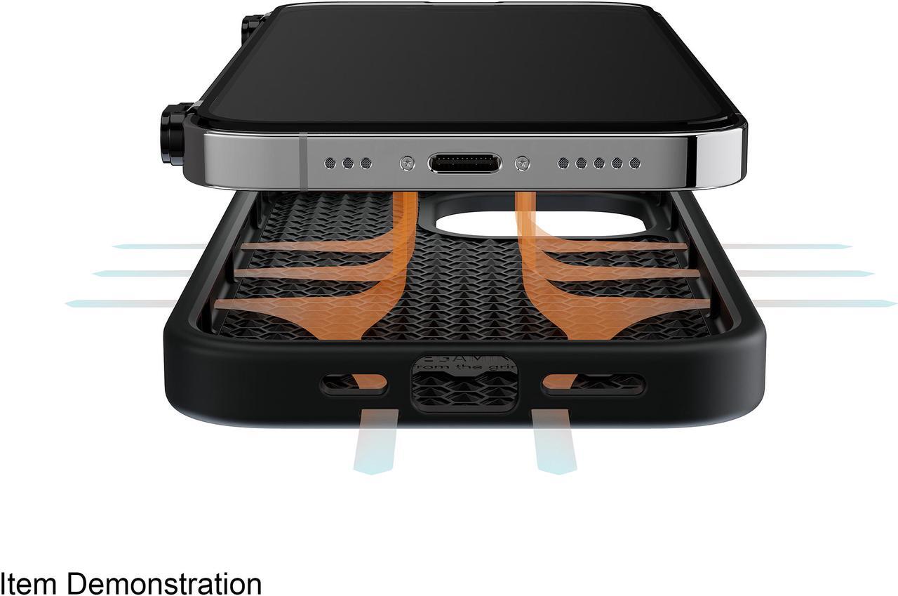 Alt view image 3 of 5 - Mobile Gaming Corps Ronin Gaming Case - iPhone 13 Pro MAX - Mamba Black