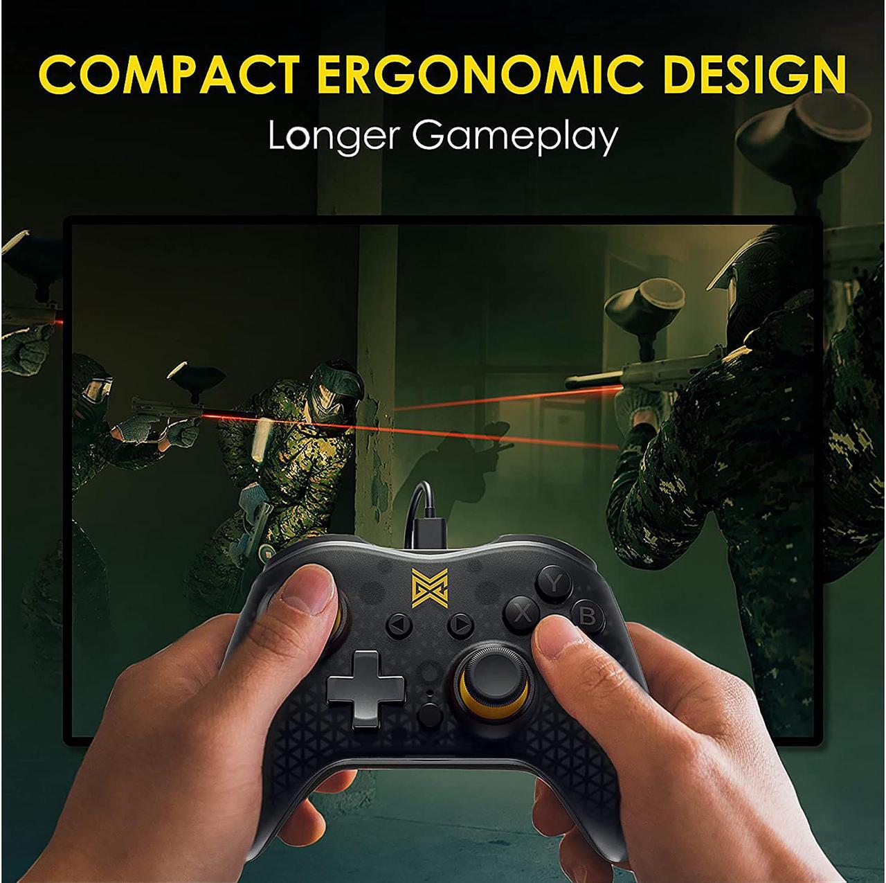 Alt view image 4 of 6 - Mobile Gaming Corps Scorpa Wired Mobile & PC Gaming Controller