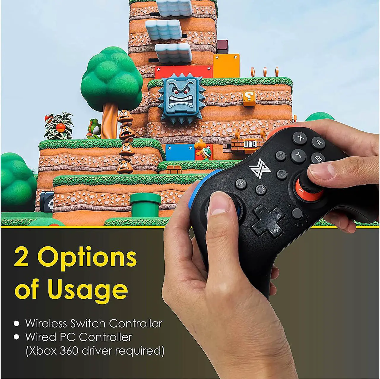 Alt view image 16 of 20 - Mobile Gaming Corps Switchplate Nintendo Switch Wireless Controller
