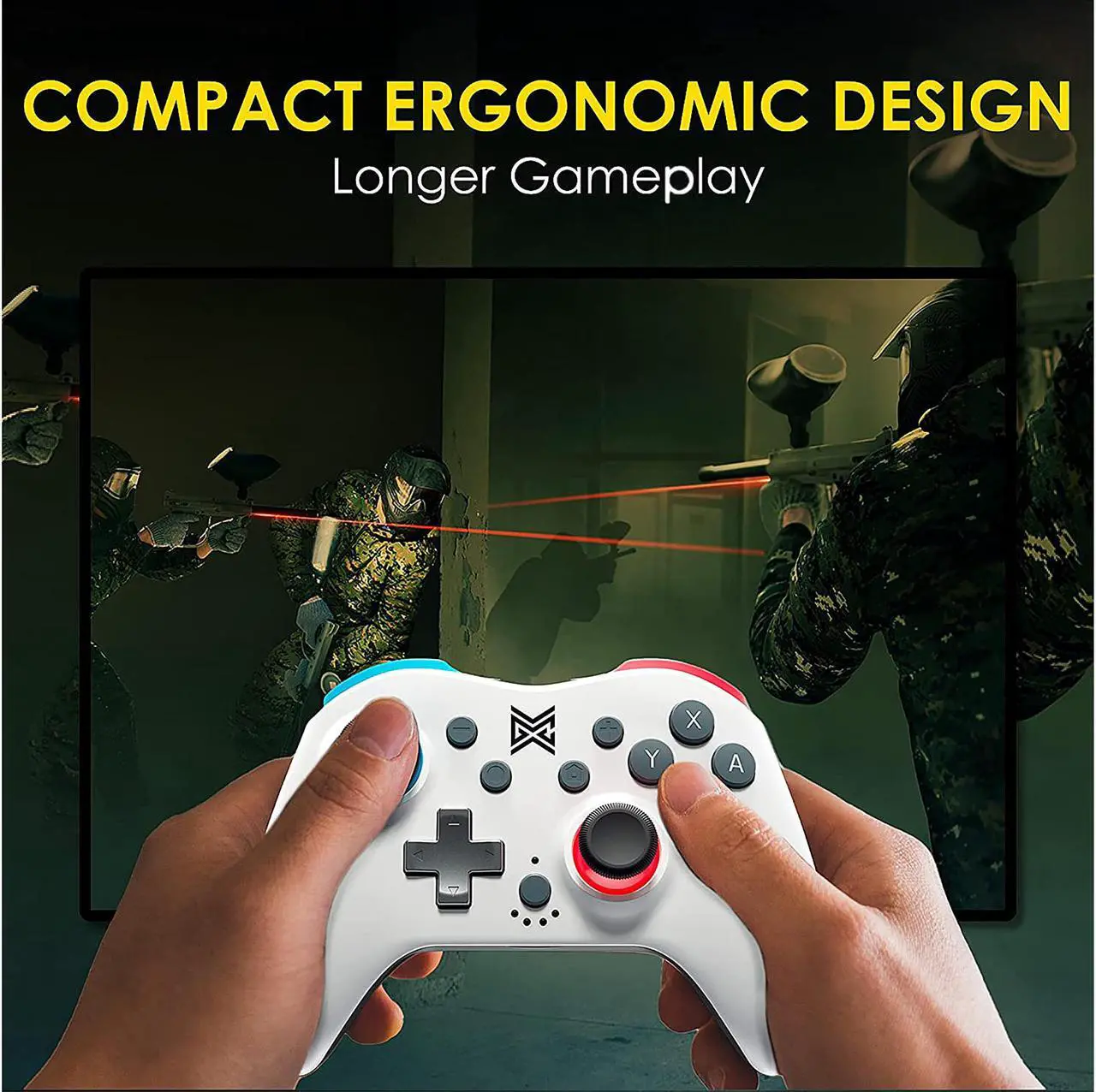 Alt view image 18 of 20 - Mobile Gaming Corps Switchplate Nintendo Switch Wireless Controller