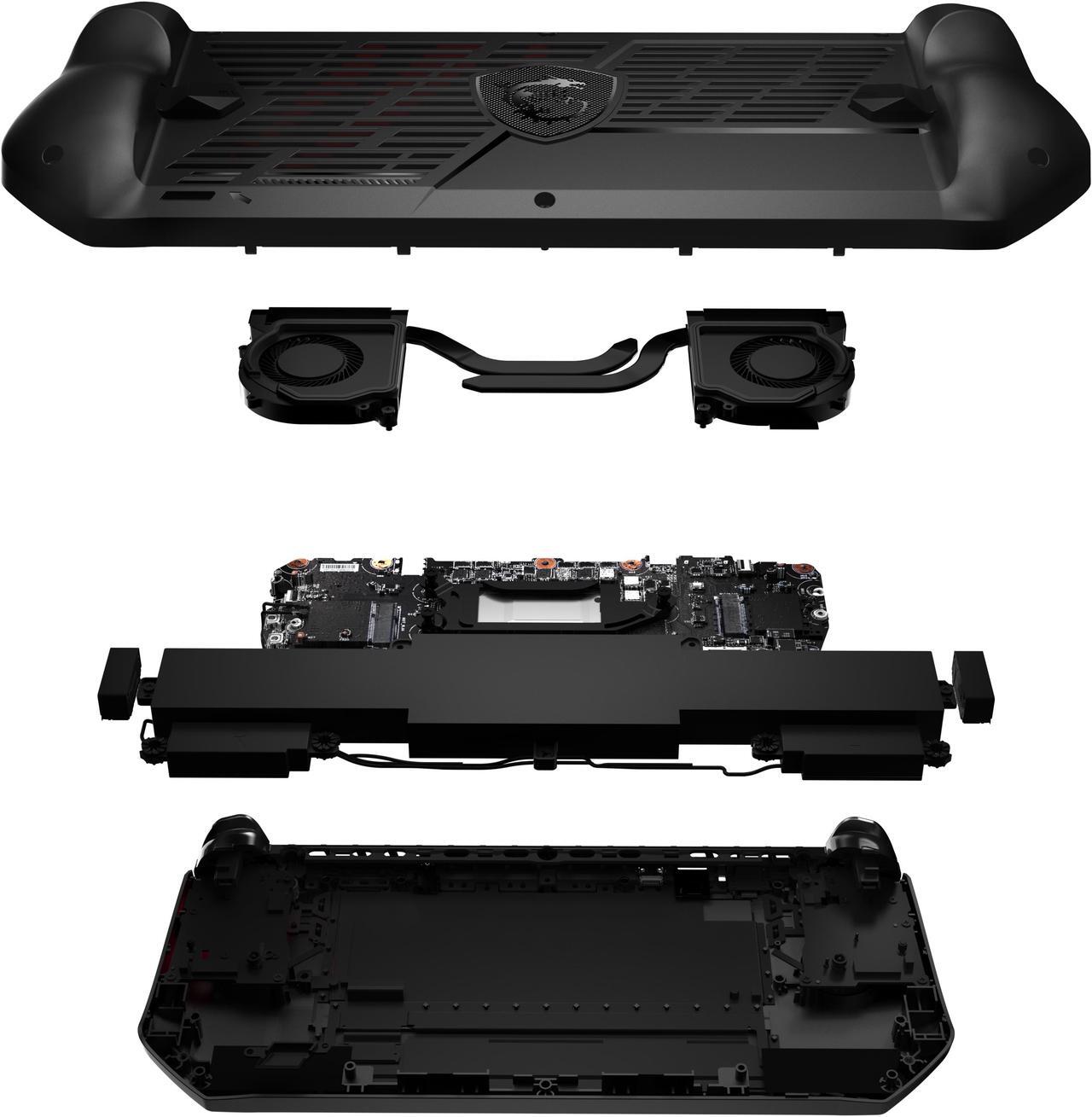 Alt view image 16 of 20 - MSI Handheld CLAW A1M-050US 7" FHD 120Hz Intel Core Ultra 7-155H 16GB 1TB