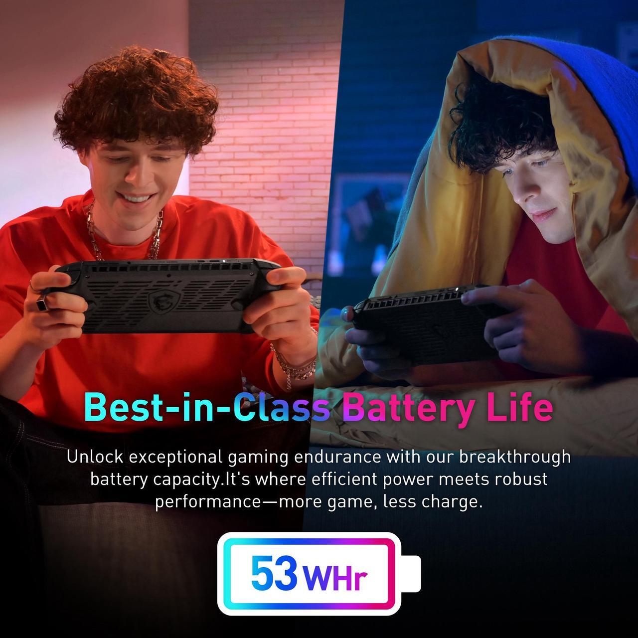 Alt view image 21 of 20 - MSI Handheld CLAW A1M-050US 7" FHD 120Hz Intel Core Ultra 7-155H 16GB 1TB