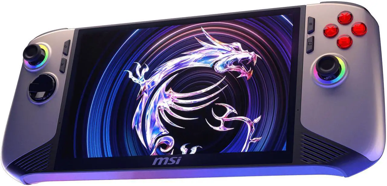 Alt view image 2 of 8 - MSI Claw 8 AI+ Handheld Gaming Console