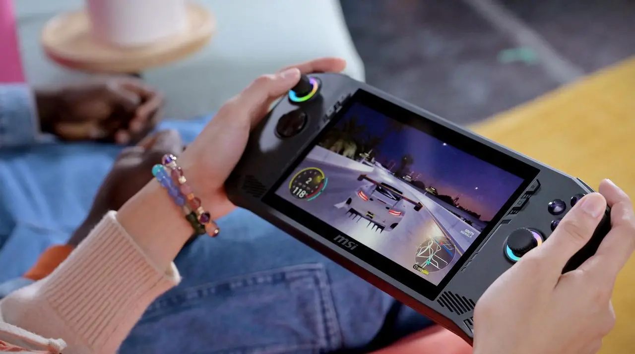 Alt view image 4 of 6 - MSI Claw 7 AI+ Handheld Gaming Console