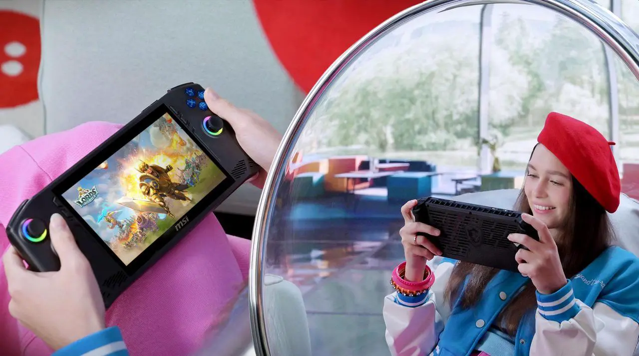 Alt view image 6 of 6 - MSI Claw 7 AI+ Handheld Gaming Console