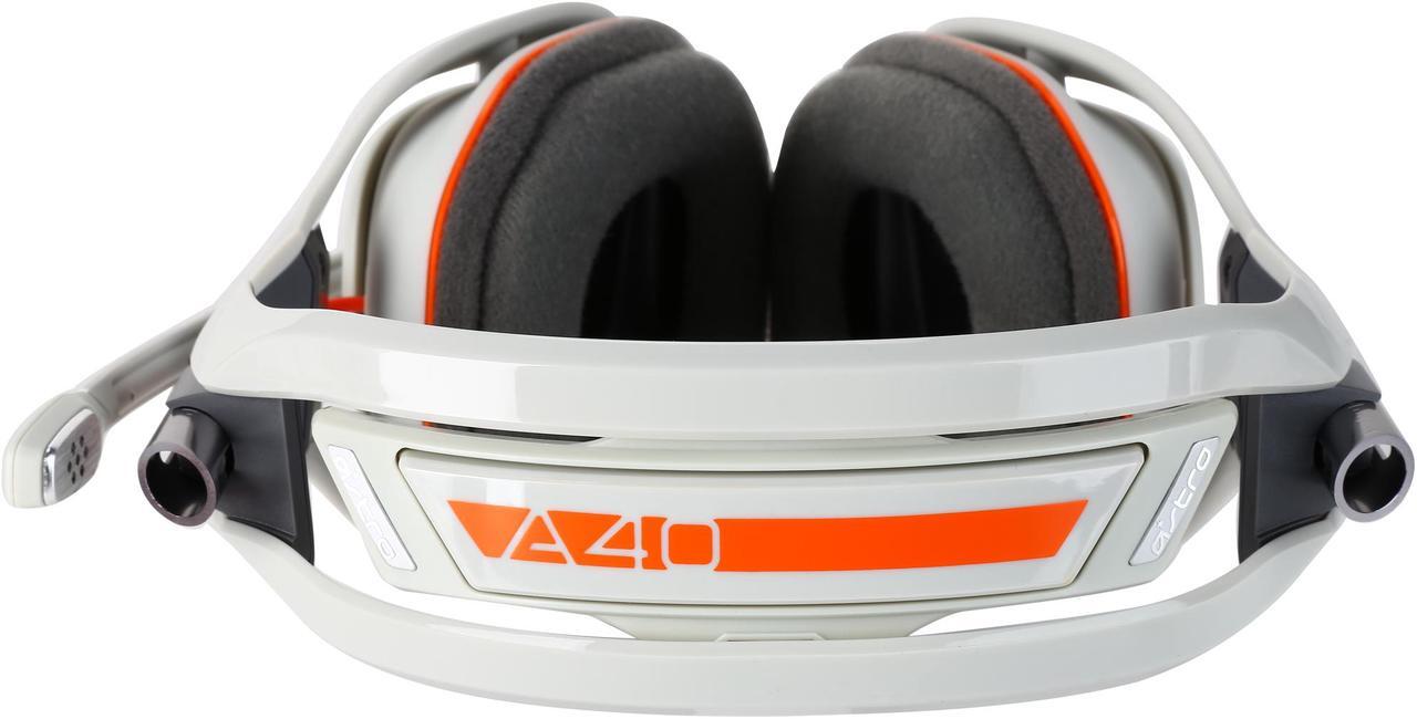 Alt view image 5 of 12 - Astro Gaming A40 Surround Sound Gaming Headset with MixAmp Pro - Light Grey